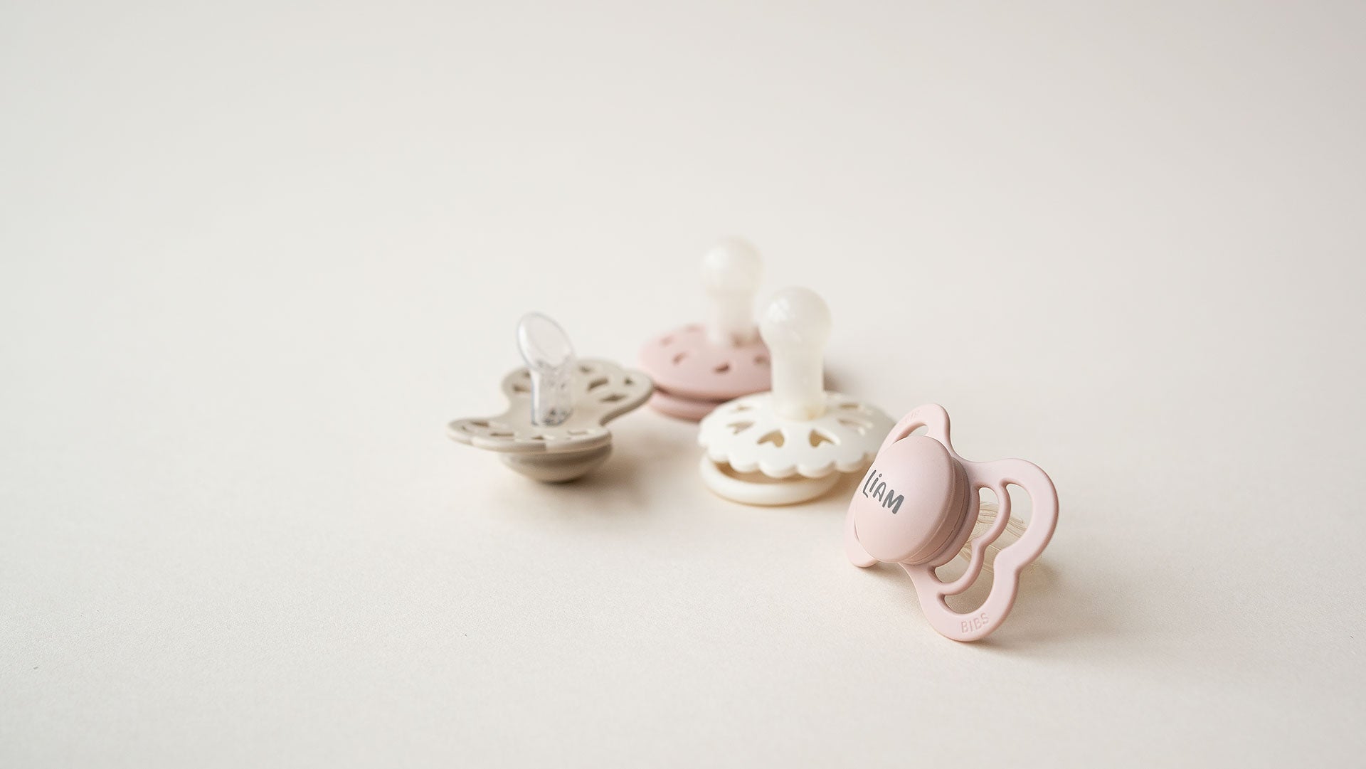 Silicone pacifiers