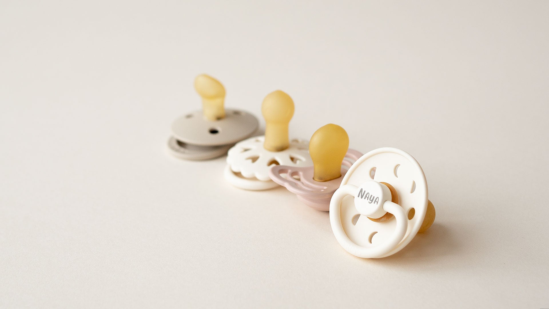 Natural rubber latex pacifier