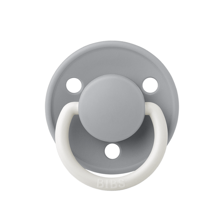 BIBS De Lux Silicone Pacifiers | One Size | Personalised Cloud Night Glow - Personalisable Baby Products Sold and Personalised by JustBørn