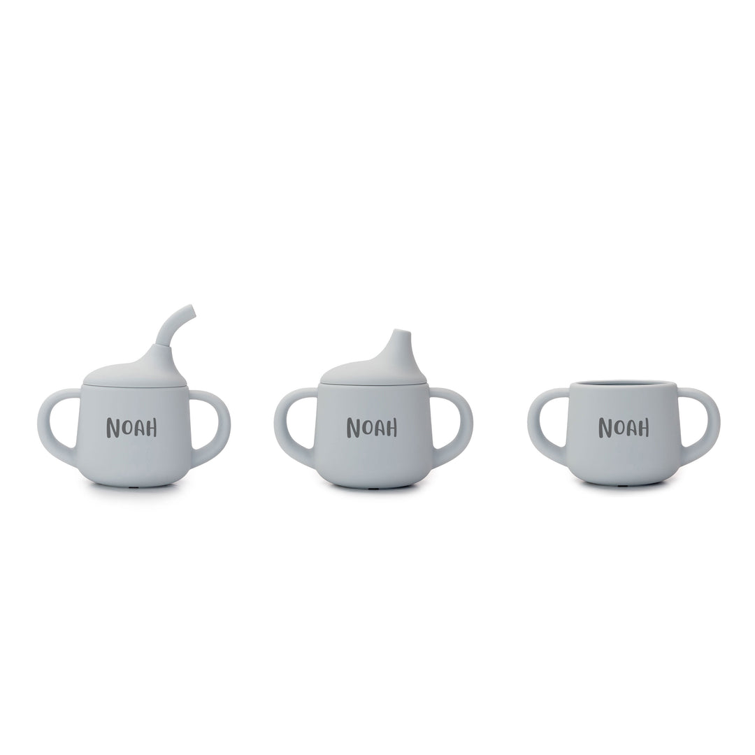 JBØRN 3-in-1 Drinking Sippy Cup - Personalisable Baby Products Sold and Personalised by JustBørn