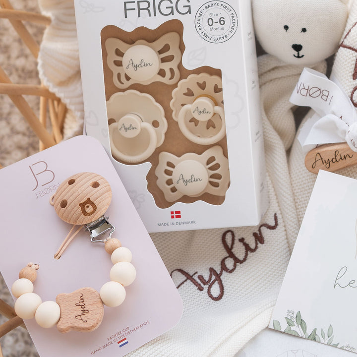 JBØRN Baby Gift Set | Luxury Newborn Bundle - Personalisable Baby Products Sold and Personalised by JustBørn