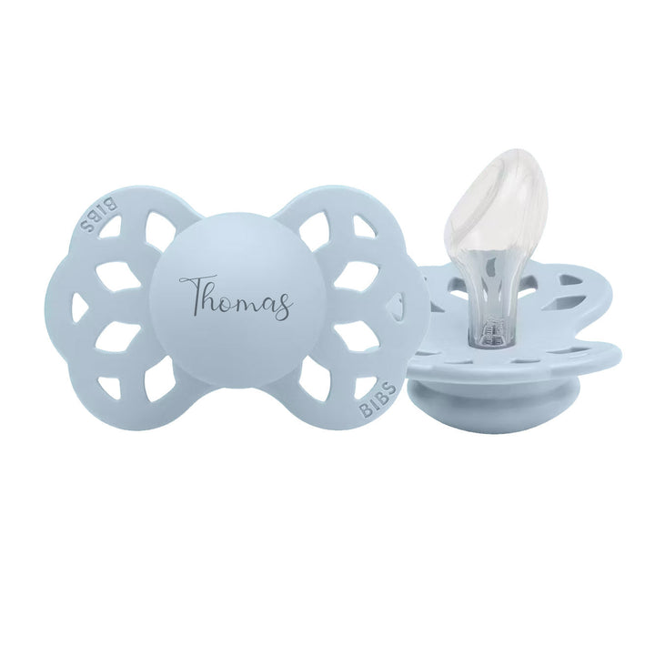 BIBS Infinity Anatomical Silicone Pacifiers | Personalised - Personalisable Baby Products Sold and Personalised by JustBørn