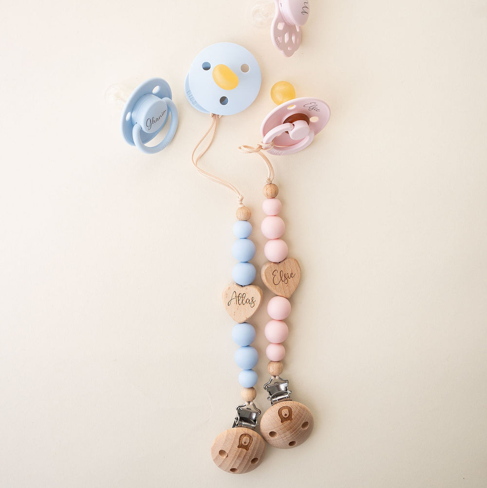 BIBS Colour Anatomical Natural Rubber Latex Pacifier | Personalised - Personalisable Baby Products Sold and Personalised by JustBørn