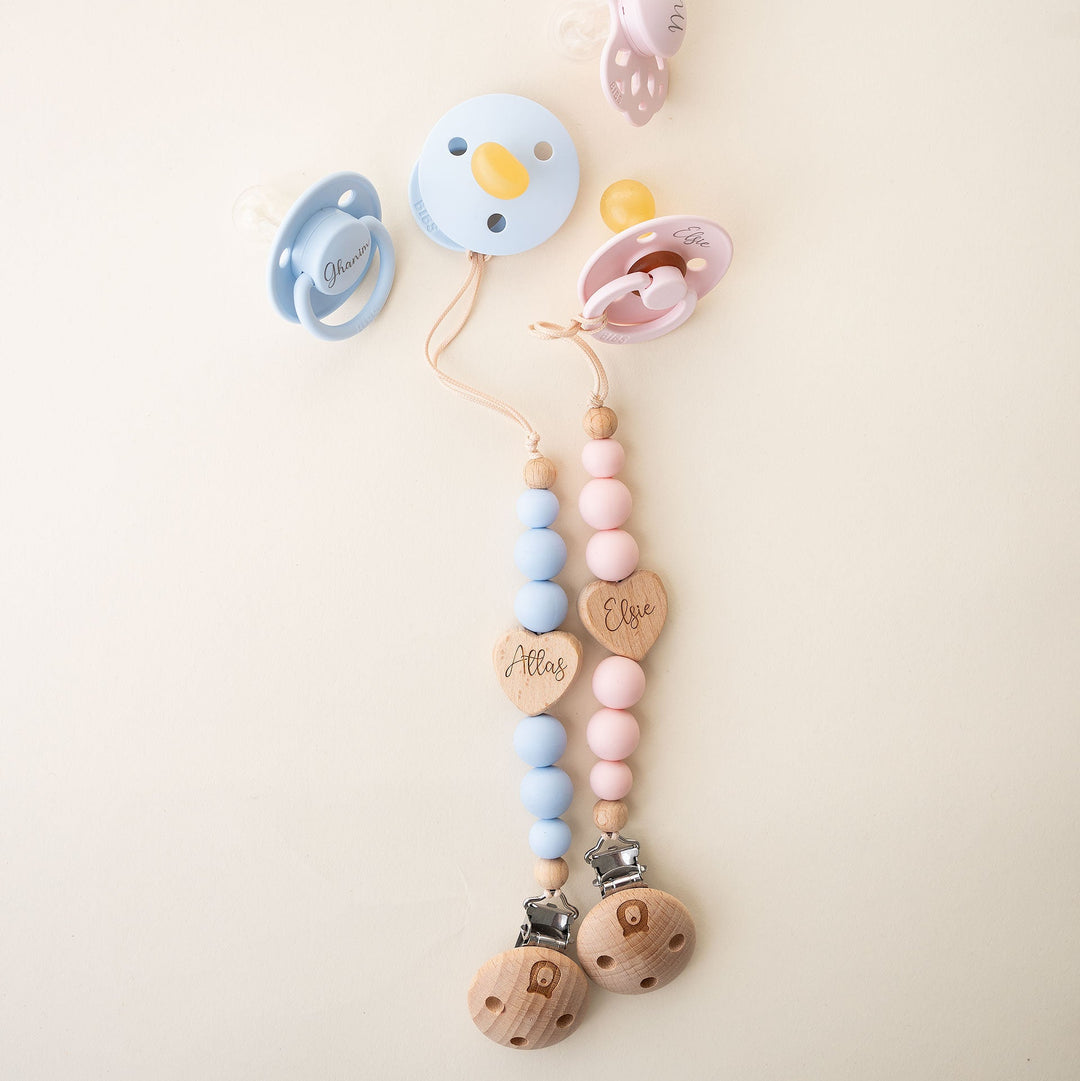 BIBS Colour Anatomical Natural Rubber Latex Pacifier | Personalised - Personalisable Baby Products Sold and Personalised by JustBørn