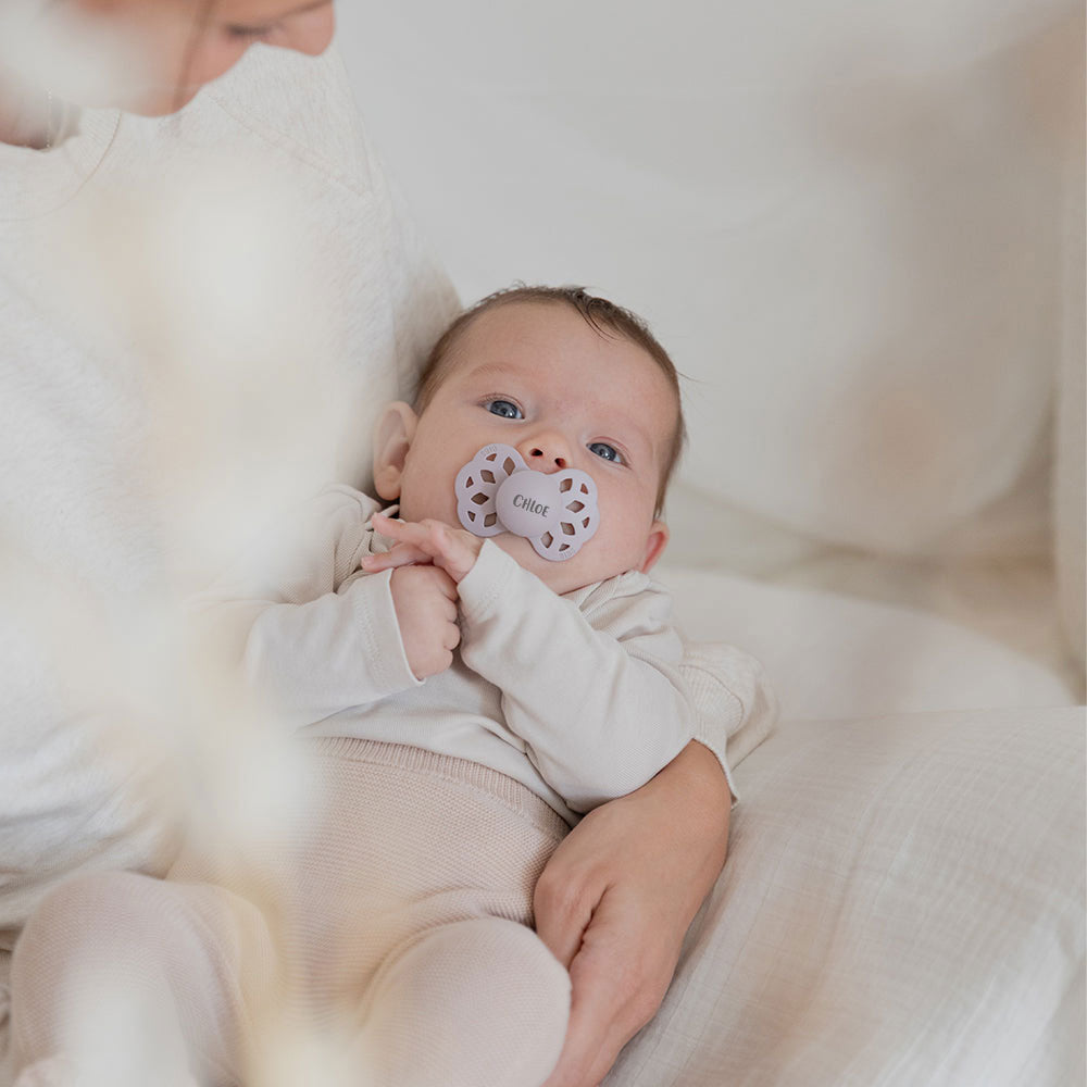 BIBS Infinity Anatomical Silicone Pacifiers | Personalised - Personalisable Baby Products Sold and Personalised by JustBørn