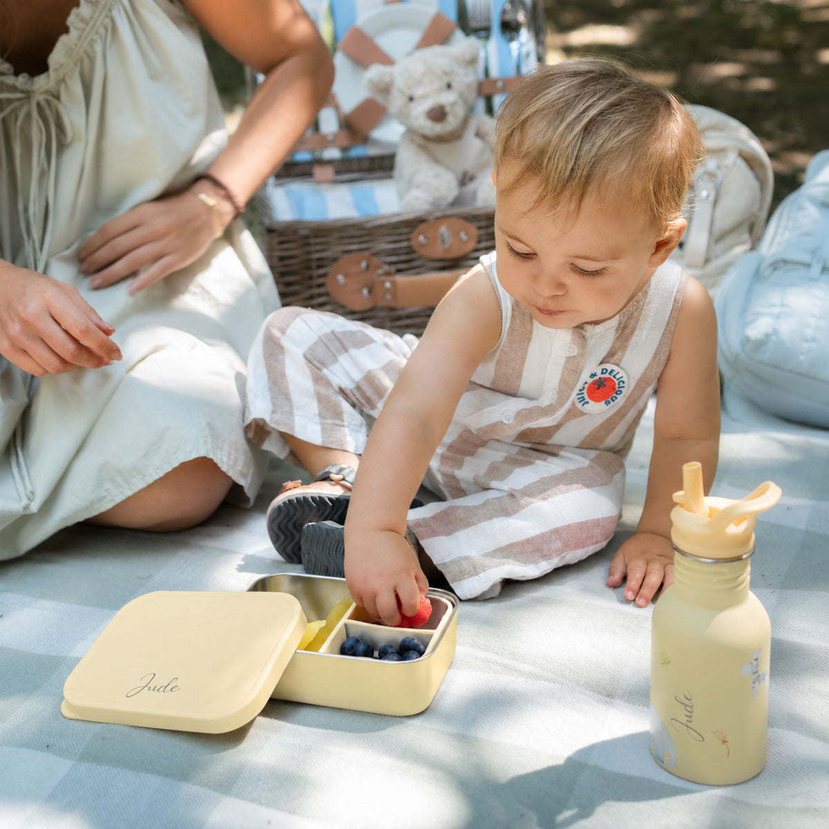 JBØRN Little Explorer Set | Backpack, Water Bottle & Lunch Box - Personalisable Baby Products Sold and Personalised by JustBørn