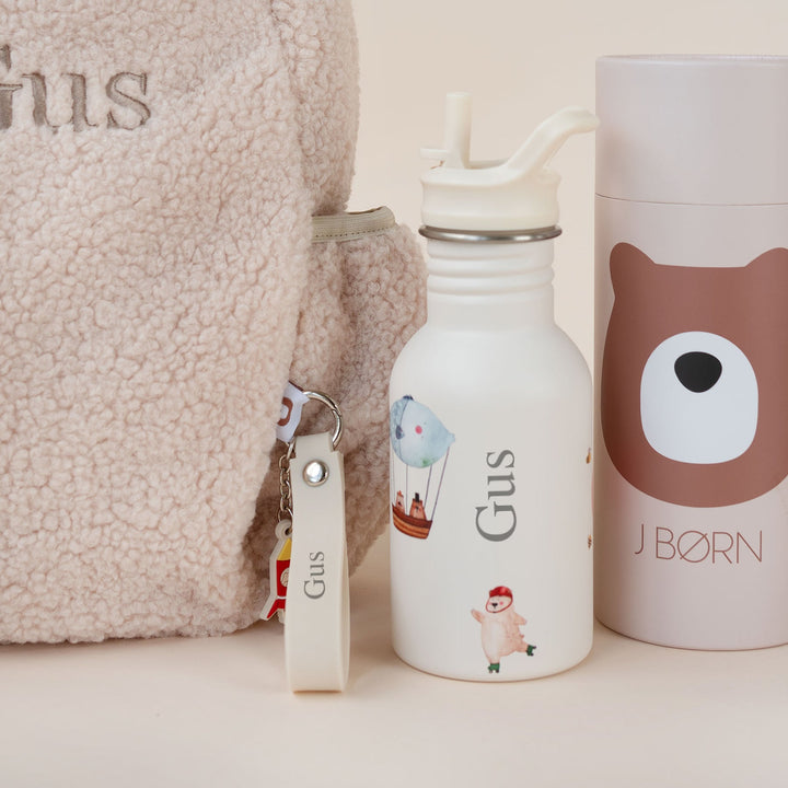 JBØRN Backpack Charm | Name Strap & Character Charm - Personalisable Baby Products Sold and Personalised by JustBørn