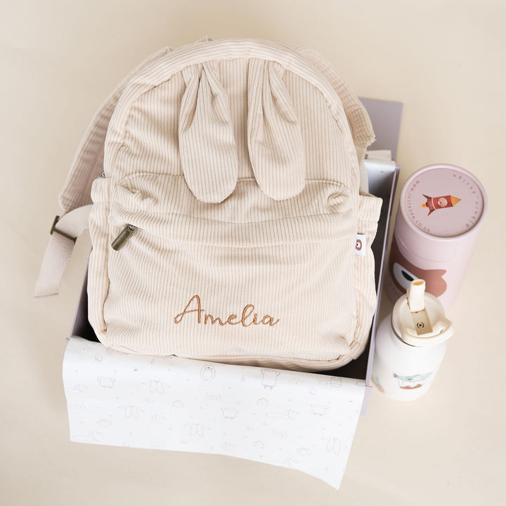 JBØRN Personalised Set | Backpack & Water Bottle Set - Personalisable Baby Products Sold and Personalised by JustBørn