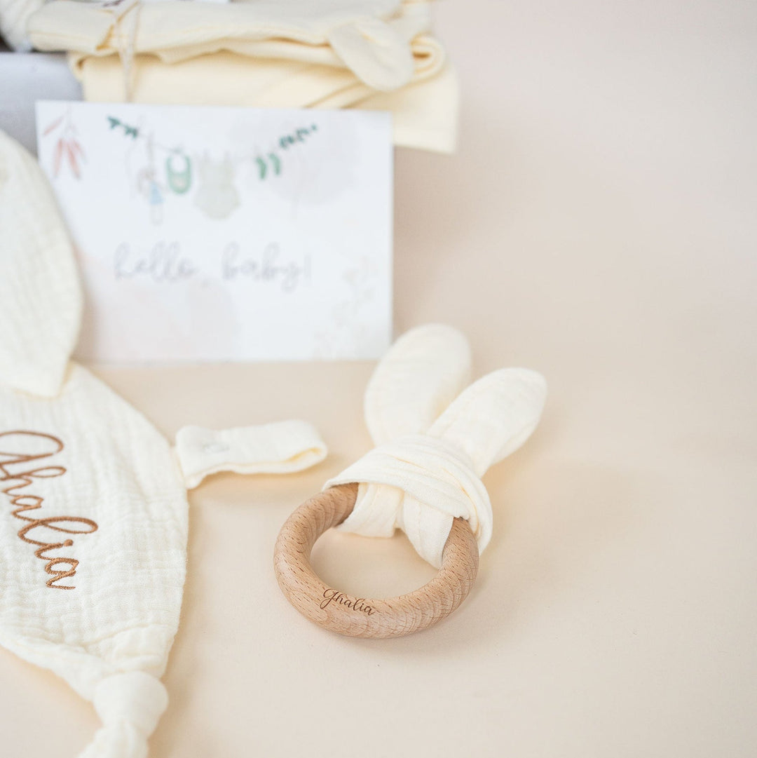 JBØRN x BIBS Welcome Baby Gift Set | Newborn Bundle - Personalisable Baby Products Sold and Personalised by JustBørn