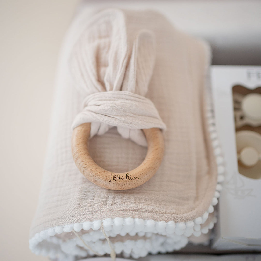 JBØRN Baby Gift Set | Luxury Newborn Muslin Bundle - Personalisable Baby Products Sold and Personalised by JustBørn