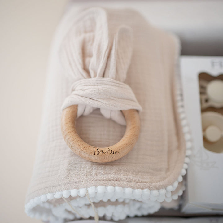 JBØRN Baby Gift Set | Luxury Newborn Muslin Bundle - Personalisable Baby Products Sold and Personalised by JustBørn