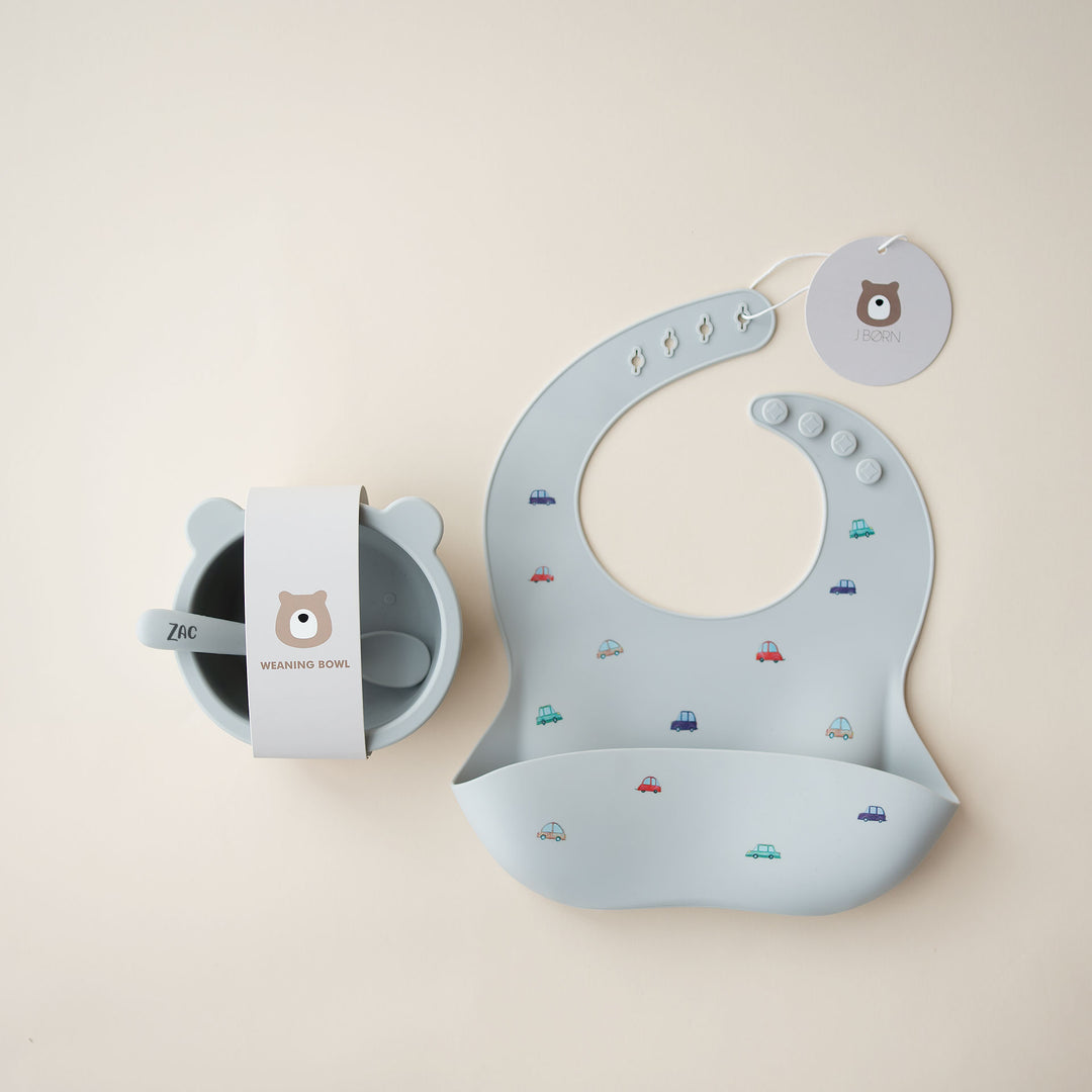 JBØRN Baby Weaning Basic Set - Personalisable Baby Products Sold and Personalised by JustBørn