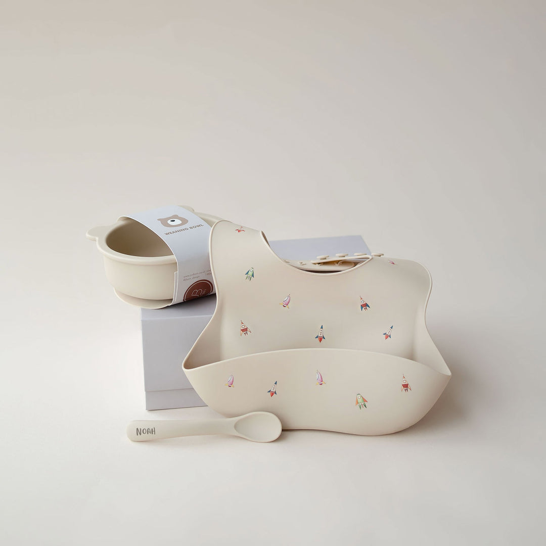 JBØRN Baby Weaning Basic Set - Personalisable Baby Products Sold and Personalised by JustBørn