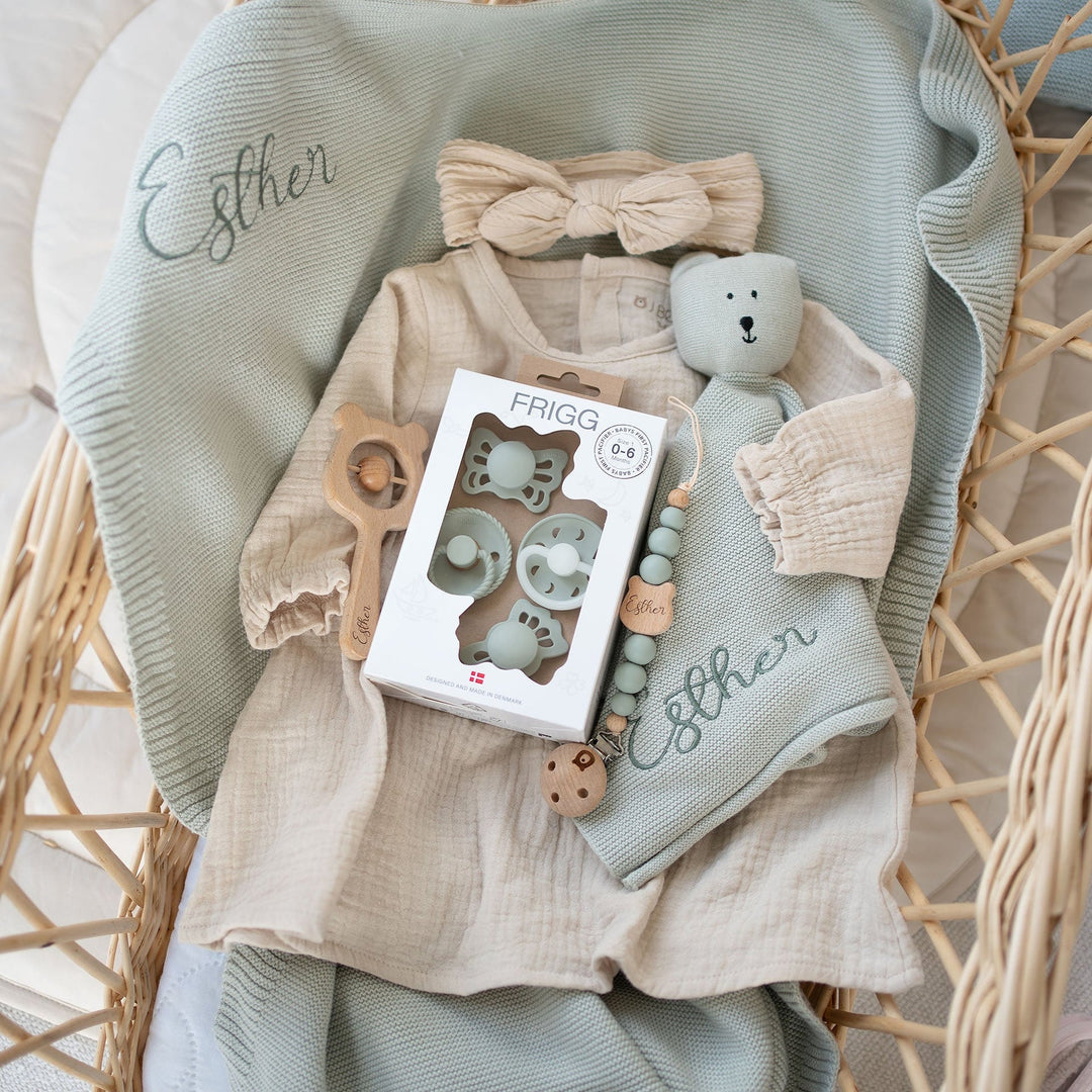 JBØRN Baby Gift Set | Luxury Newborn Bundle - Personalisable Baby Products Sold and Personalised by JustBørn