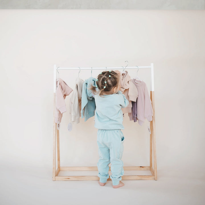 JBØRN Organic Cotton Sweatshirt & Jogger Set - Personalisable Baby Products Sold and Personalised by JustBørn