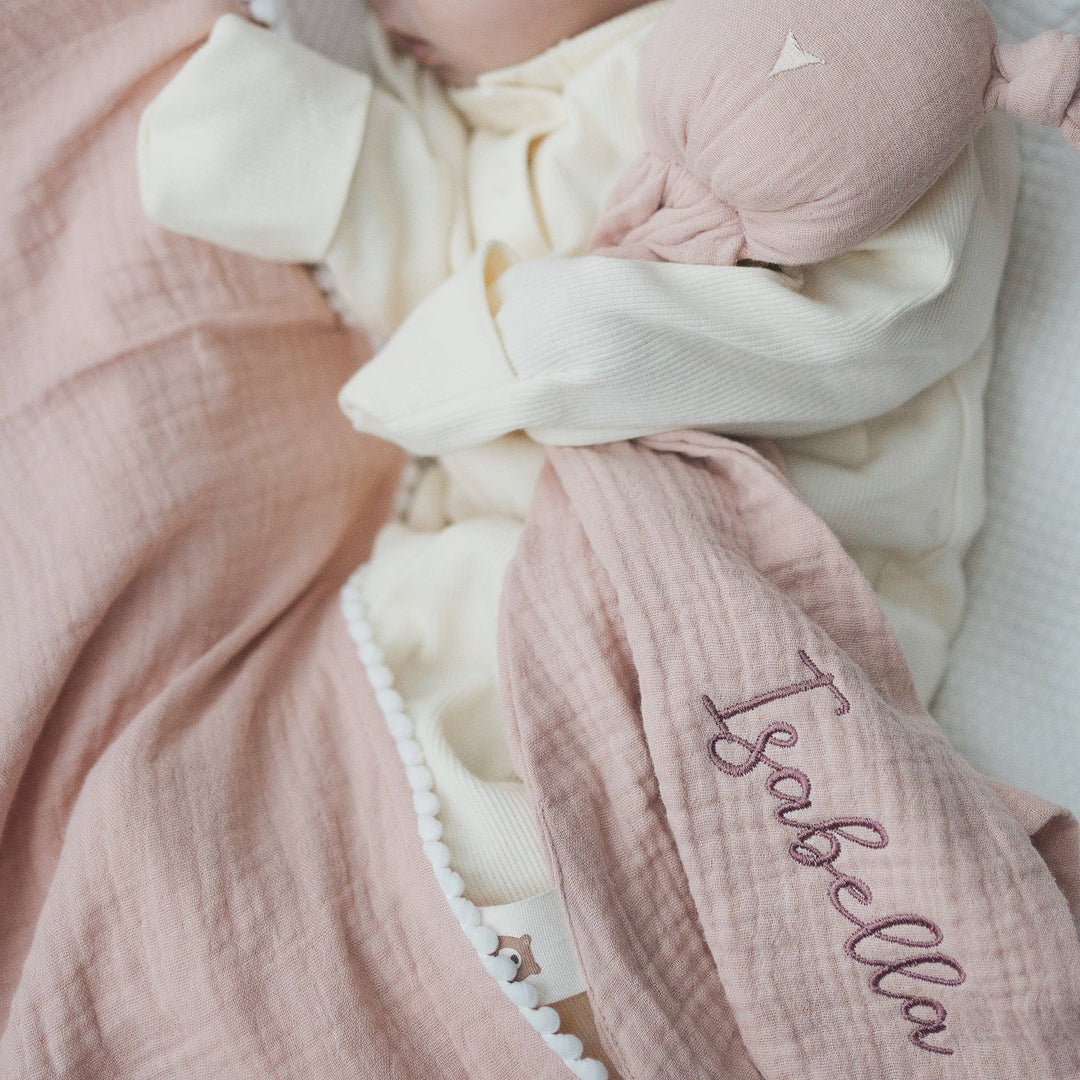 JBØRN Baby Gift Set | Luxury Newborn Muslin Bundle - Personalisable Baby Products Sold and Personalised by JustBørn