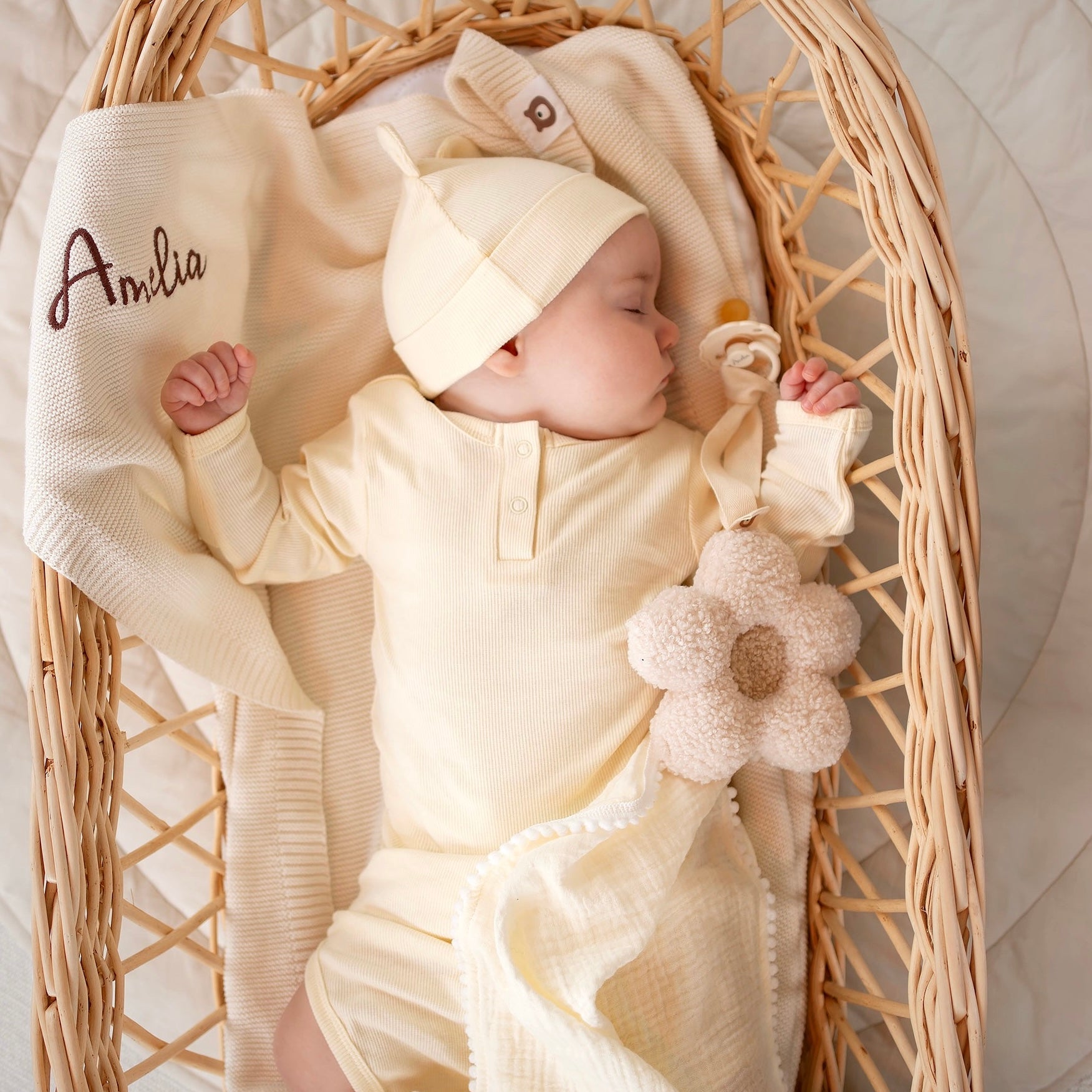 JBØRN x BIBS Welcome Baby Gift Set | Newborn Bundle - Personalisable Baby Products Sold and Personalised by JustBørn