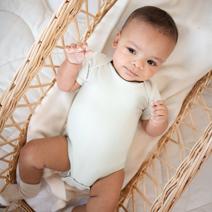 JBØRN Ribbed Bamboo Essential Bundle | 6+months - Personalisable Baby Products Sold and Personalised by JustBørn
