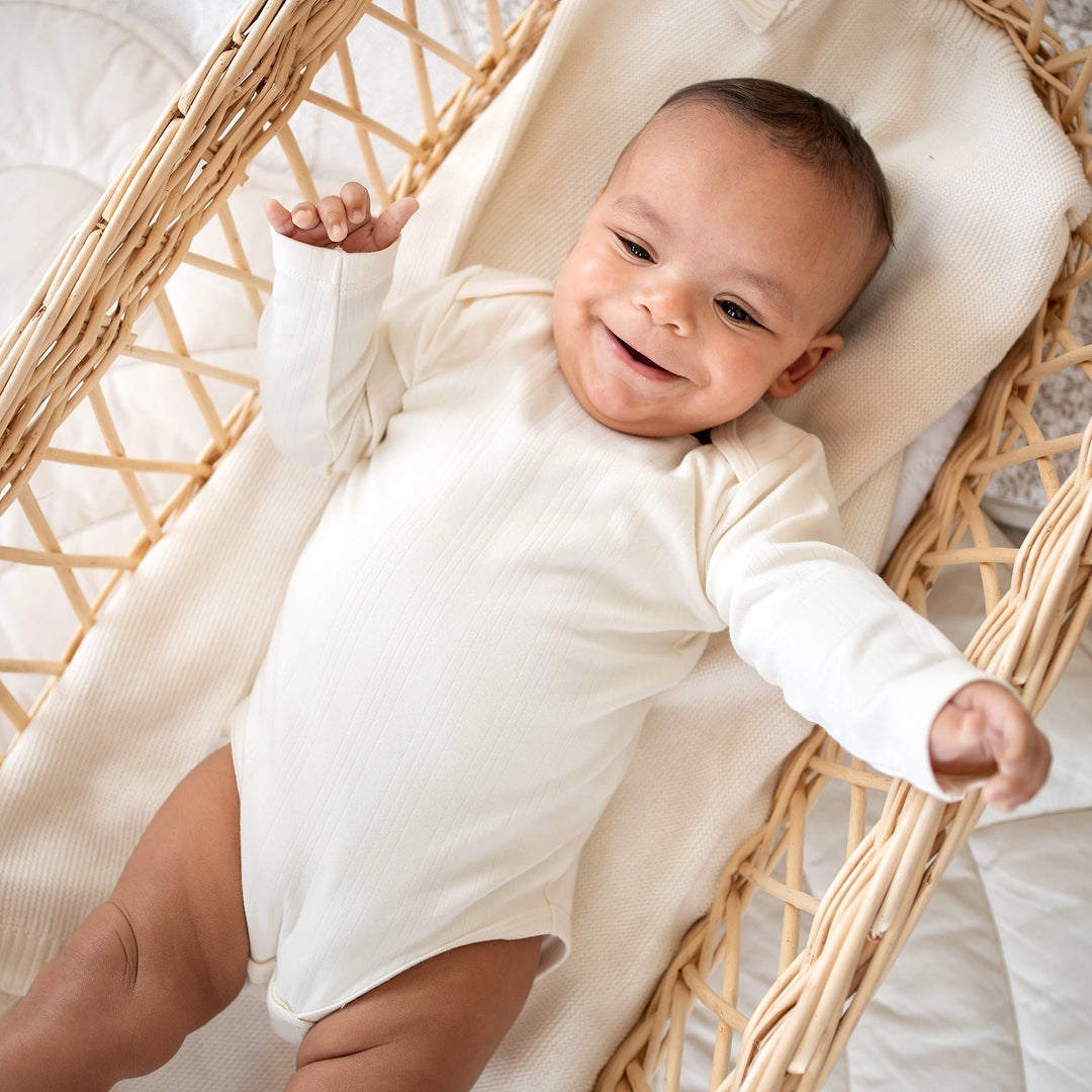 JBØRN Ribbed Bamboo Essential Bundle | 6+months - Personalisable Baby Products Sold and Personalised by JustBørn