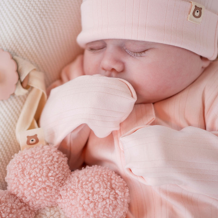 JBØRN Bamboo Sleepsuit, Plush Comforter & Frigg Pacifier Set - Personalisable Baby Products Sold and Personalised by JustBørn