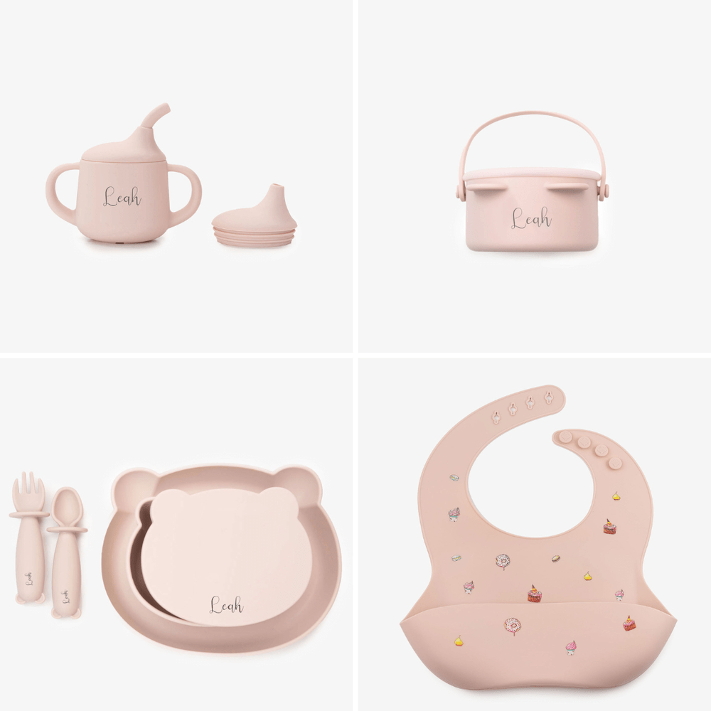 JBØRN Baby Weaning Full Essentials Gift Box - Personalisable Baby Products Sold and Personalised by JustBørn