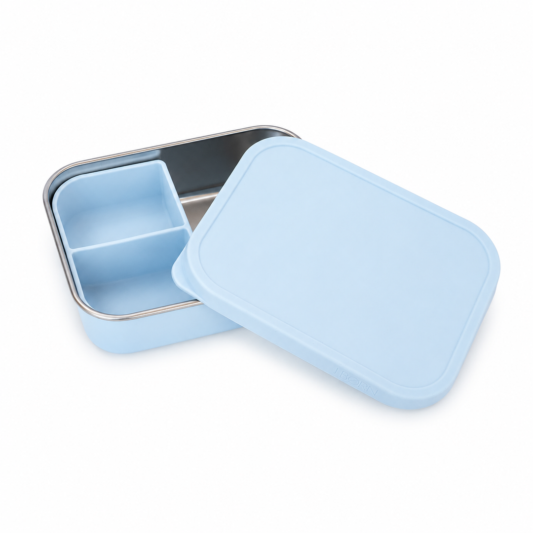 JBØRN Personalised Lunch Box Blush Lunch Box - Personalisable Baby Products Sold and Personalised by JustBørn