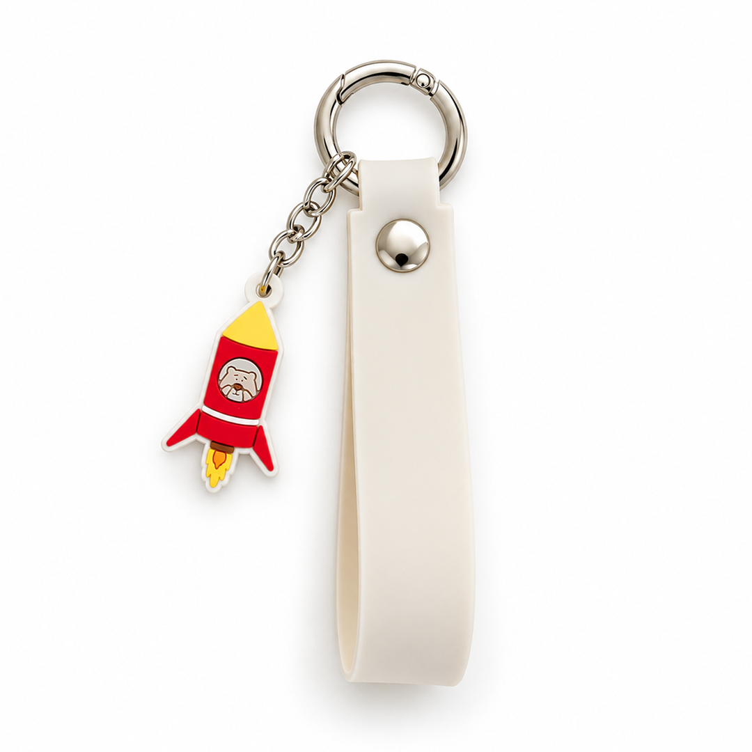 JBØRN Backpack Charm | Name Strap & Character Charm - Personalisable Baby Products Sold and Personalised by JustBørn