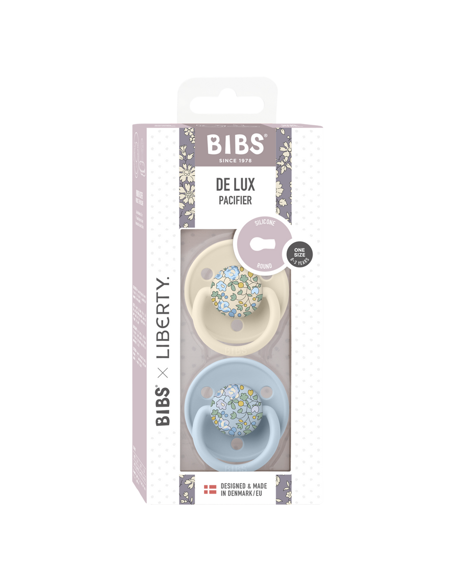 BIBS x LIBERTY Pacifiers - Personalisable Baby Products Sold and Personalised by JustBørn