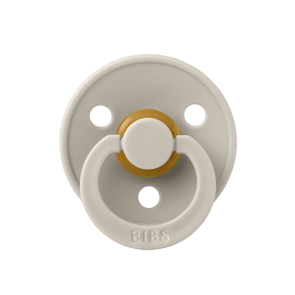 BIBS Colour Anatomical Natural Rubber Latex Pacifier | Personalised Sand - Personalisable Baby Products Sold and Personalised by JustBørn