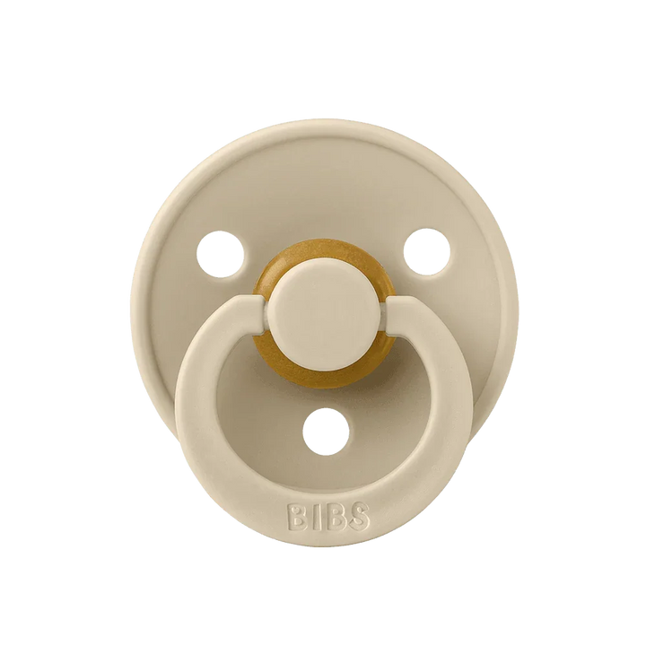 BIBS Colour Natural Rubber Latex Pacifiers | Personalised Vanilla - Personalisable Baby Products Sold and Personalised by JustBørn