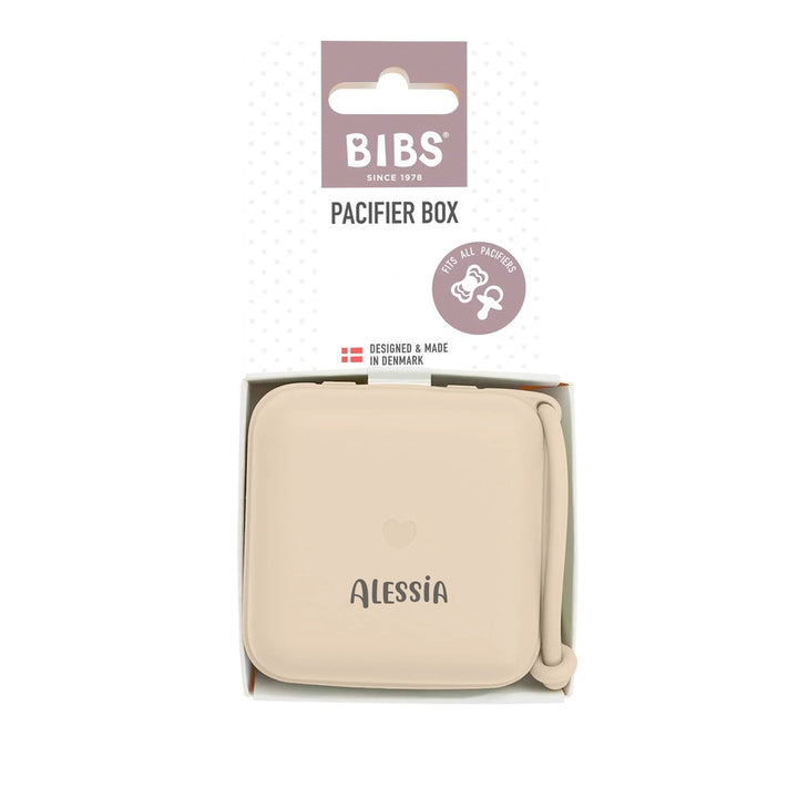 BIBS Pacifier Box - Personalisable Baby Products Sold and Personalised by JustBørn