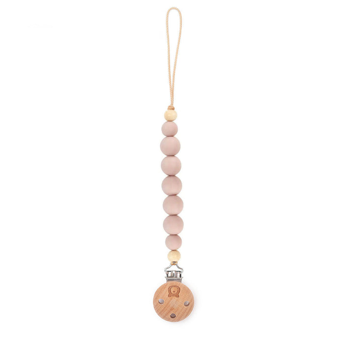 JBØRN Pacifier Clip Ivory - Personalisable Baby Products Sold and Personalised by JustBørn