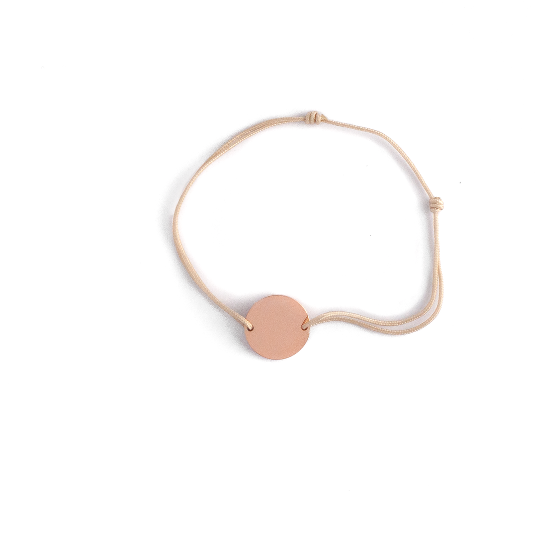 JBØRN Cord Bracelet | Personalisable Oatmeal No - Personalisable Baby Products Sold and Personalised by JustBørn