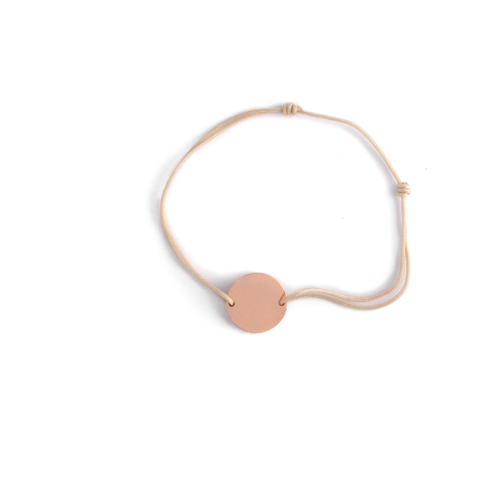 JBØRN Cord Bracelet | Personalisable Oatmeal No - Personalisable Baby Products Sold and Personalised by JustBørn