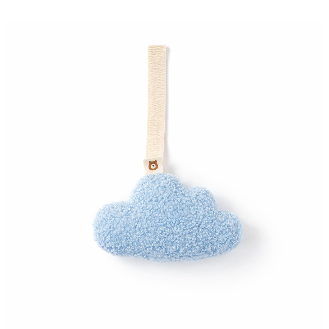 STOCK !!! - Plush Comforter Cloud - Baby Blue - Personalisable Baby Products Sold and Personalised by JustBørn