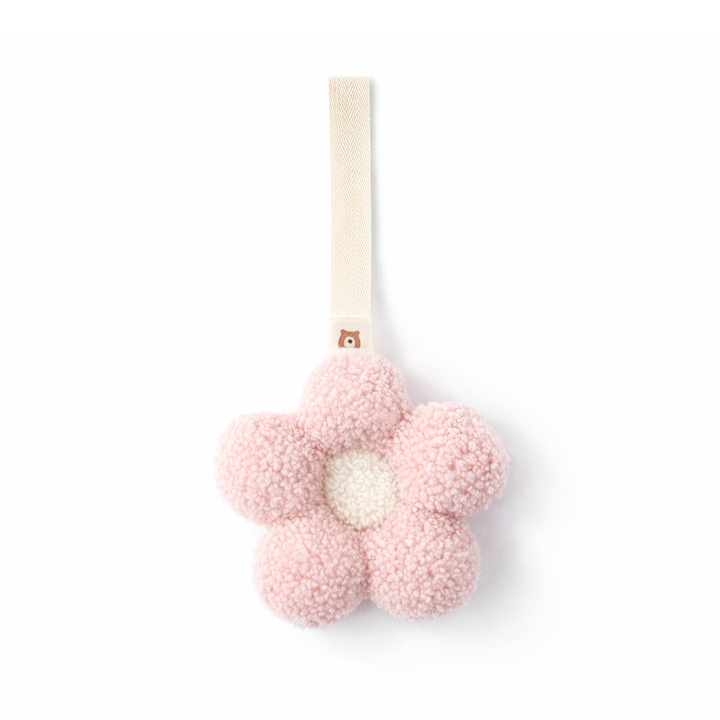 STOCK !!! - Plush Comforter Daisy - Blush - Personalisable Baby Products Sold and Personalised by JustBørn