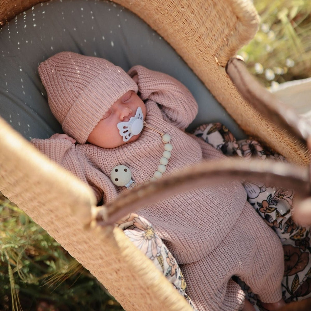 FRIGG Butterfly Anatomical Silicone Pacifiers - Personalisable Baby Products Sold and Personalised by JustBørn