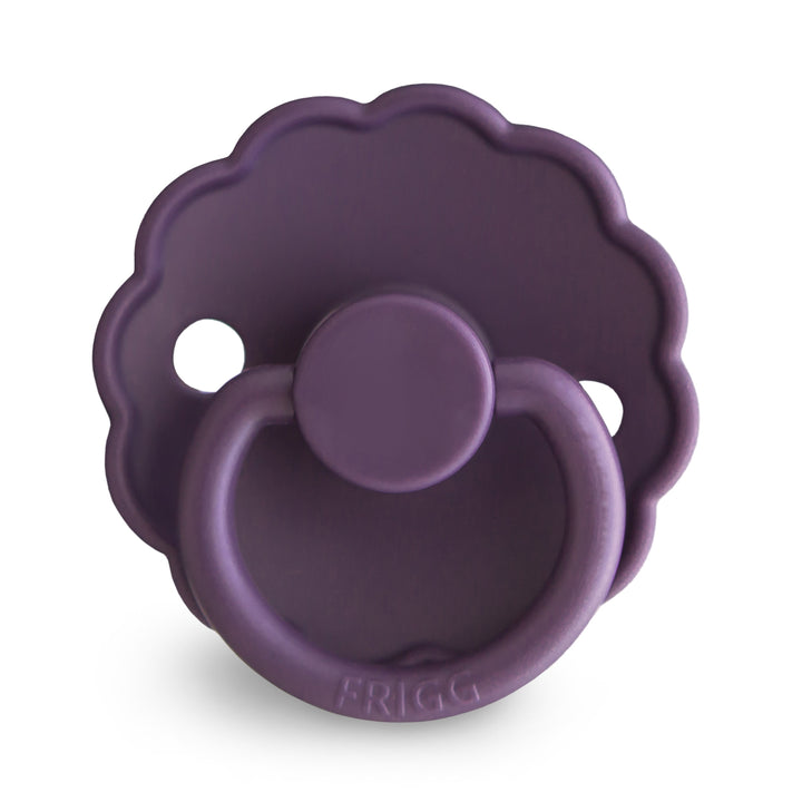 FRIGG Daisy Silicone Pacifier Violet Dream - Personalisable Baby Products Sold and Personalised by JustBørn