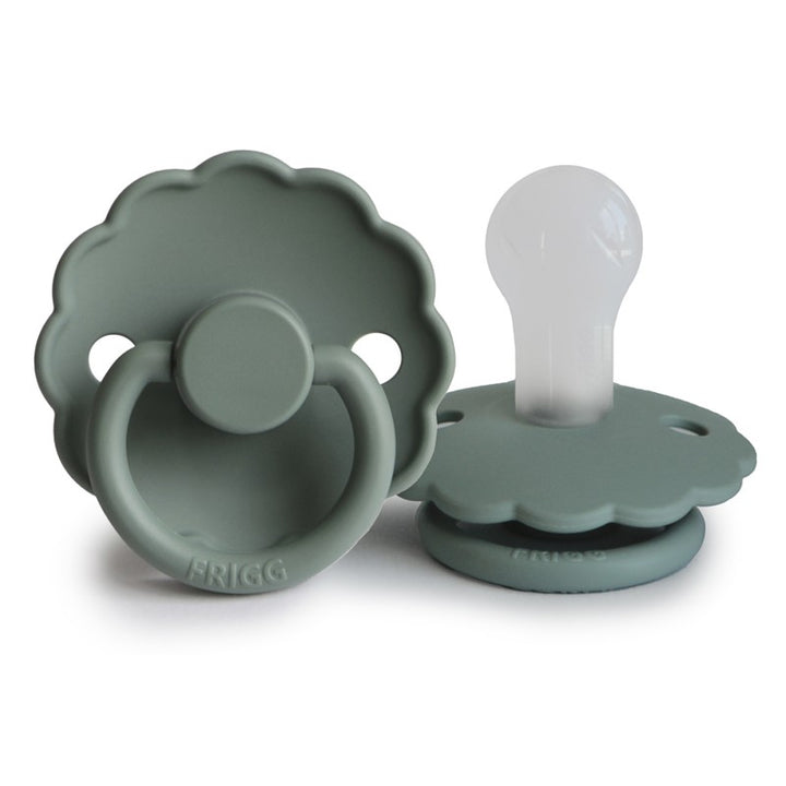 FRIGG Daisy Silicone Pacifier Baked Clay Size 1 (0-6 months) - Personalisable Baby Products Sold and Personalised by JustBørn