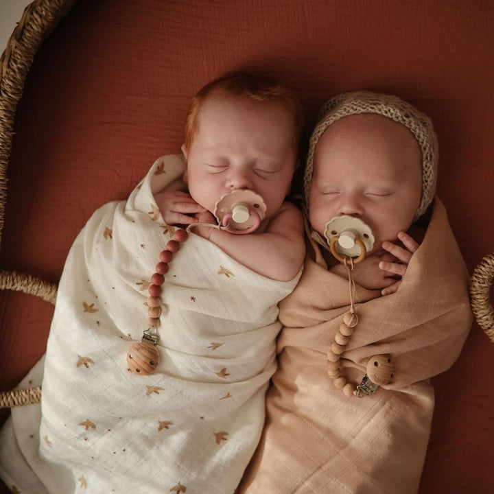 FRIGG Daisy Bloom Silicone Pacifier - Personalisable Baby Products Sold and Personalised by JustBørn