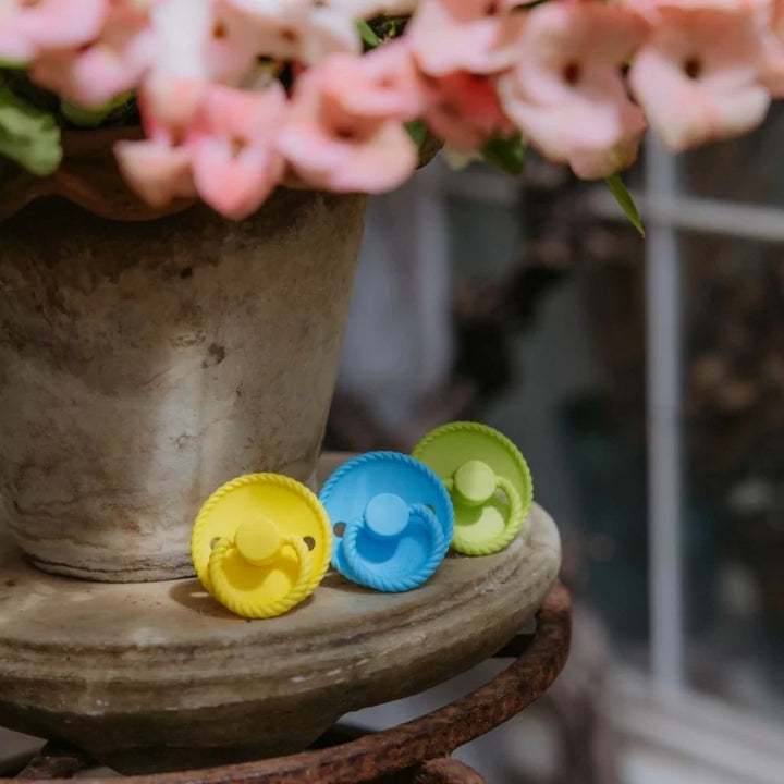 FRIGG Rope Silicone Pacifiers - Personalisable Baby Products Sold and Personalised by JustBørn