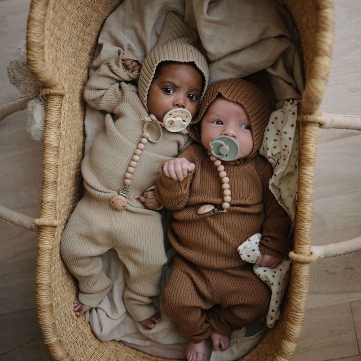 FRIGG Rope Silicone Pacifiers - Personalisable Baby Products Sold and Personalised by JustBørn