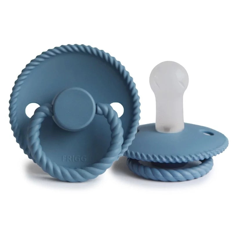 FRIGG Rope Silicone Pacifiers Ocean View - Personalisable Baby Products Sold and Personalised by JustBørn