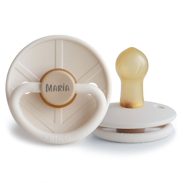 FRIGG Little Viking Natural Rubber Latex Pacifiers - Personalisable Baby Products Sold and Personalised by JustBørn