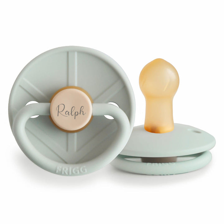 FRIGG Little Viking Natural Rubber Latex Pacifiers - Personalisable Baby Products Sold and Personalised by JustBørn