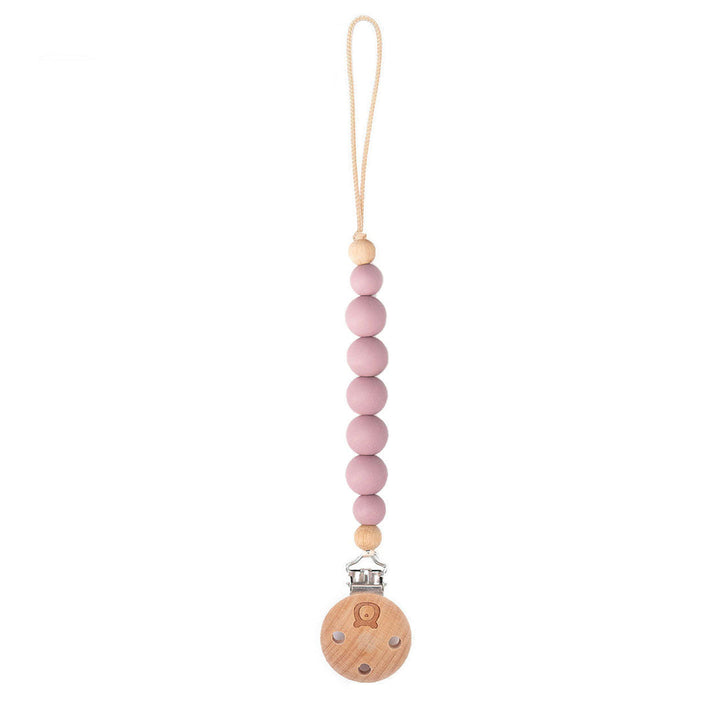 JBØRN Pacifier Clip Heather No - Personalisable Baby Products Sold and Personalised by JustBørn