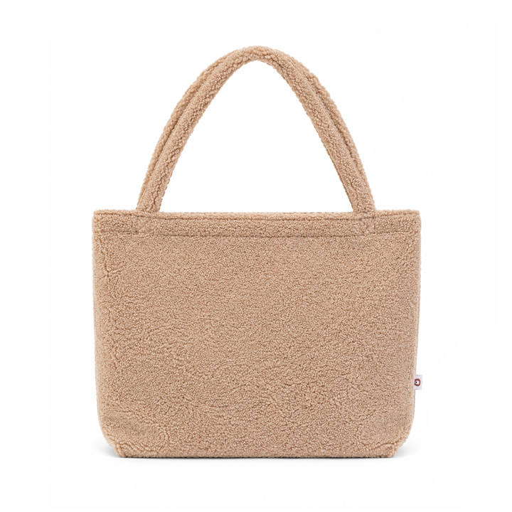JBØRN Teddy MAMA Bag Mama Teddy Bag | Tan - Personalisable Baby Products Sold and Personalised by JustBørn
