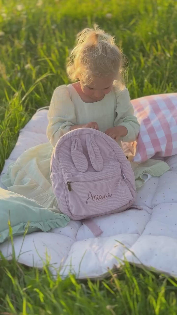 Set de viaje para niños pequeños JBØRN | Mochila, botella de agua y lonchera