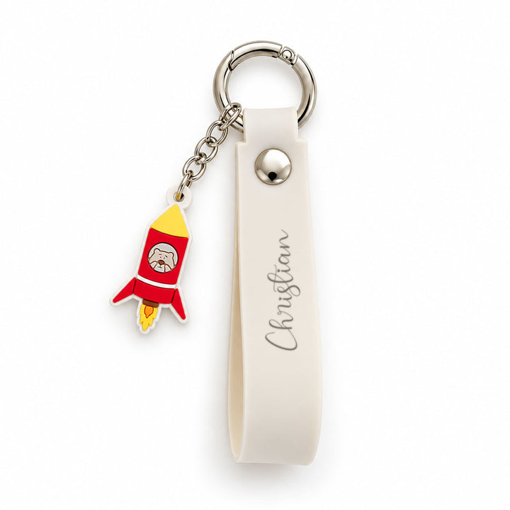 JBØRN Backpack Charm | Name Strap & Character Charm - Personalisable Baby Products Sold and Personalised by JustBørn