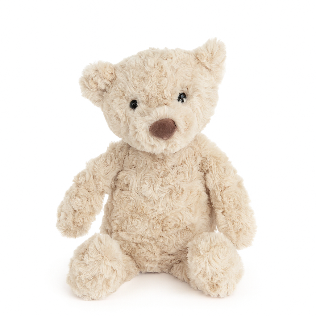 JBØRN Soft Toys Beige Teddy B - Personalisable Baby Products Sold and Personalised by JustBørn